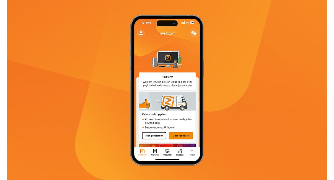 Illustration Ziggo app