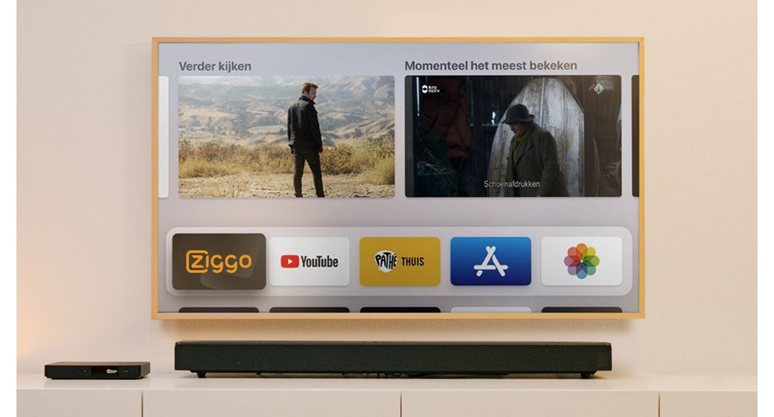 Ziggo GO op tv