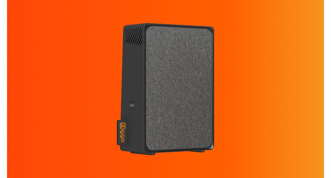 Black SmartWifi modem