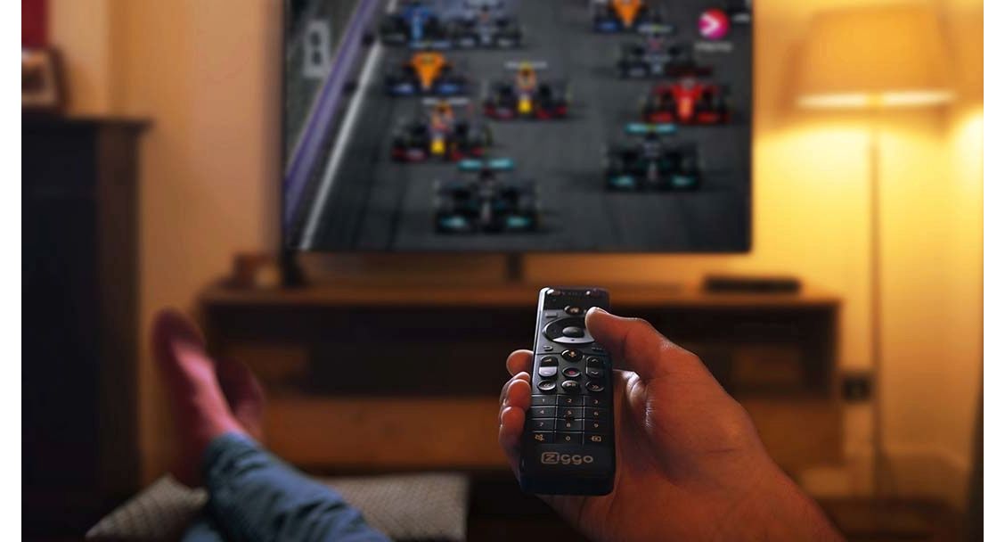 Formule 1 kijken op de tv met mediabox van Ziggo