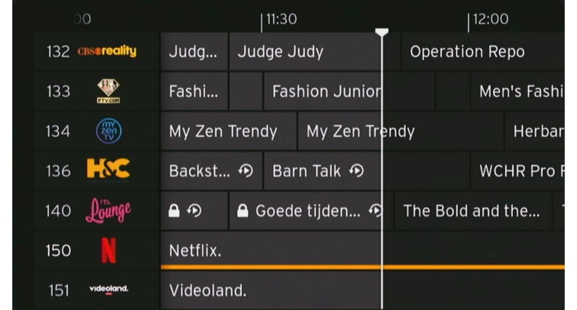 TV apps via kanaal kijken