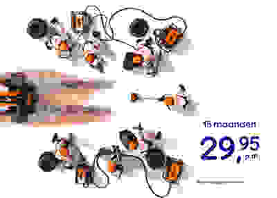 15 maanden € 29,95 bij een 3-jarig Zakelijk Internet & TV-abonnement