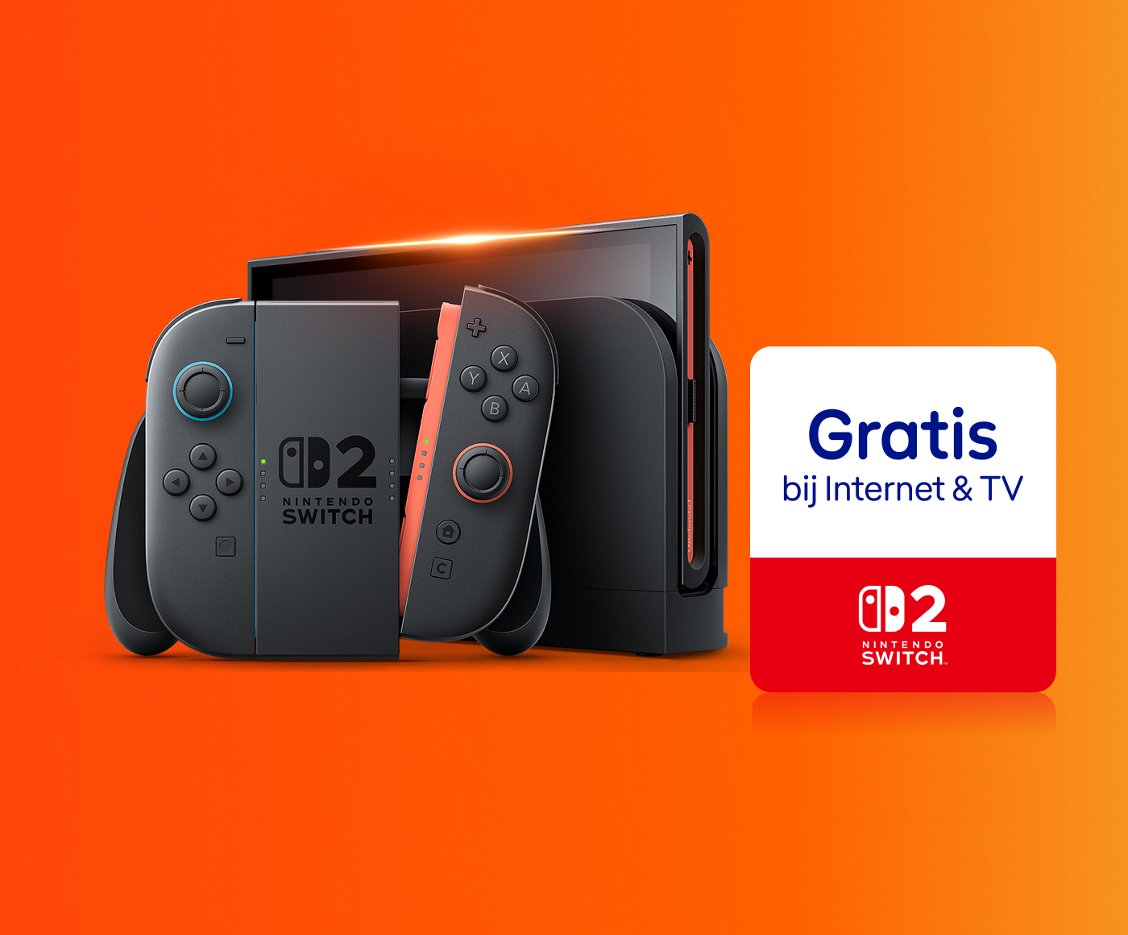 Gratis Nintendo Switch bij Internet & TV