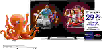 15 maanden € 29,95 bij een 3-jarig Zakelijk Internet & TV-abonnement + 3 maanden gratis topvoetbal. Na 15 maanden vanaf 59,50 p.m.