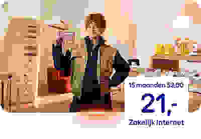 Zakelijk Internet Xtra 15 maanden van € 52 voor € 21 per maand