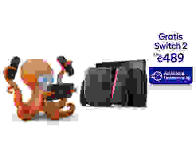 Gratis Nintendo Switch 2 t.w.v. € 489