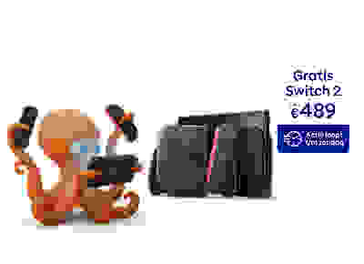 Gratis Nintendo Switch 2 t.w.v. € 489
