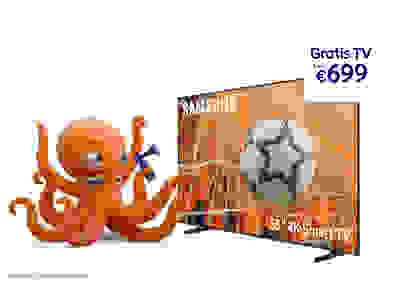 Gratis Samsung 55 Inch 4K Smart TV t.w.v. € 699 bij een 2-jarig abonnement