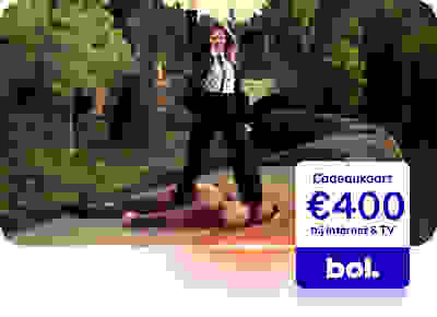 bol cadeaukaart van € 400 bij Internet & TV