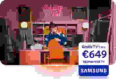Samsung TV t.w.v. € 649 bij Internet & TV