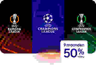 9 maanden 50% korting + 1 Welkomstcadeau (Disney+ of HBO Max)