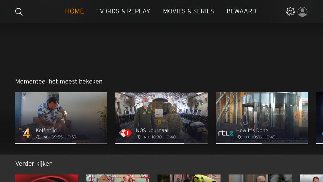 ziggo go app screenshot