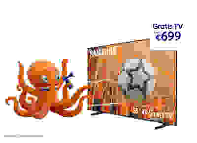 Gratis Samsung 55 Inch 4K Smart TV t.w.v. € 699 bij een 2-jarig abonnement