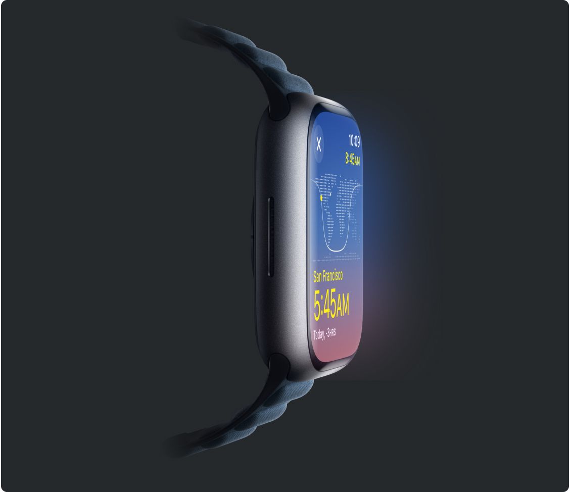 Apple Watch Series 9 haarscherp beeldscherm