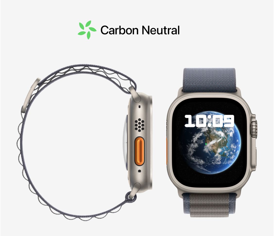 Apple Watch Ultra 2 CO2-neutraal