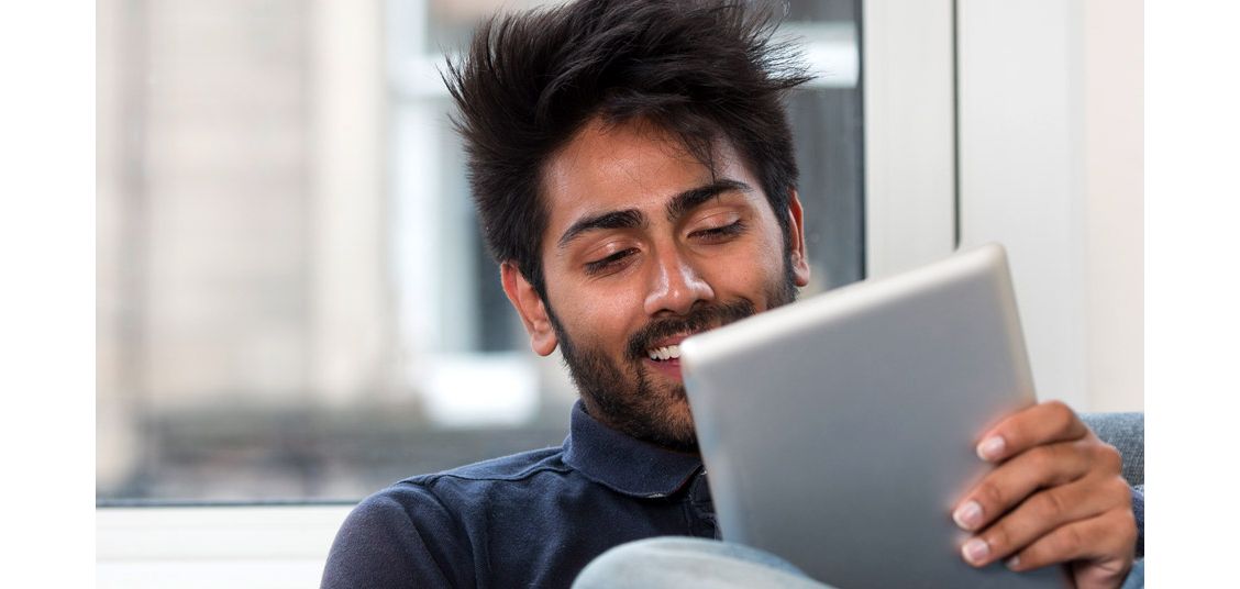 Tv kijken op een tablet