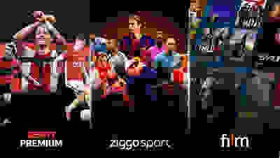 Ziggo Sport Totaal en ESPN Eredivisie eerste 4 maanden 50% korting
