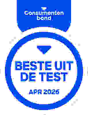 Door de consumentenbond uitgeroepen tot Beste uit de Test (apr 2026)