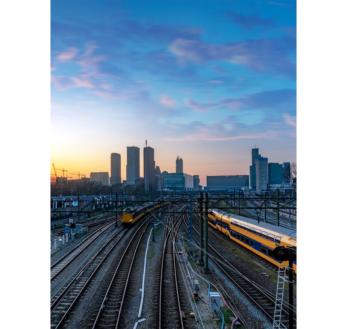 Het station van Den Haag