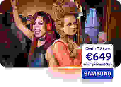 Gratis TV Samsung ook bij internet only