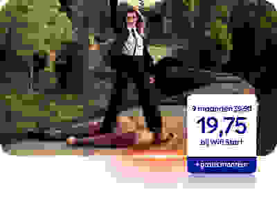 9 maanden 39,50 naar 19,75 plus gratis monteur