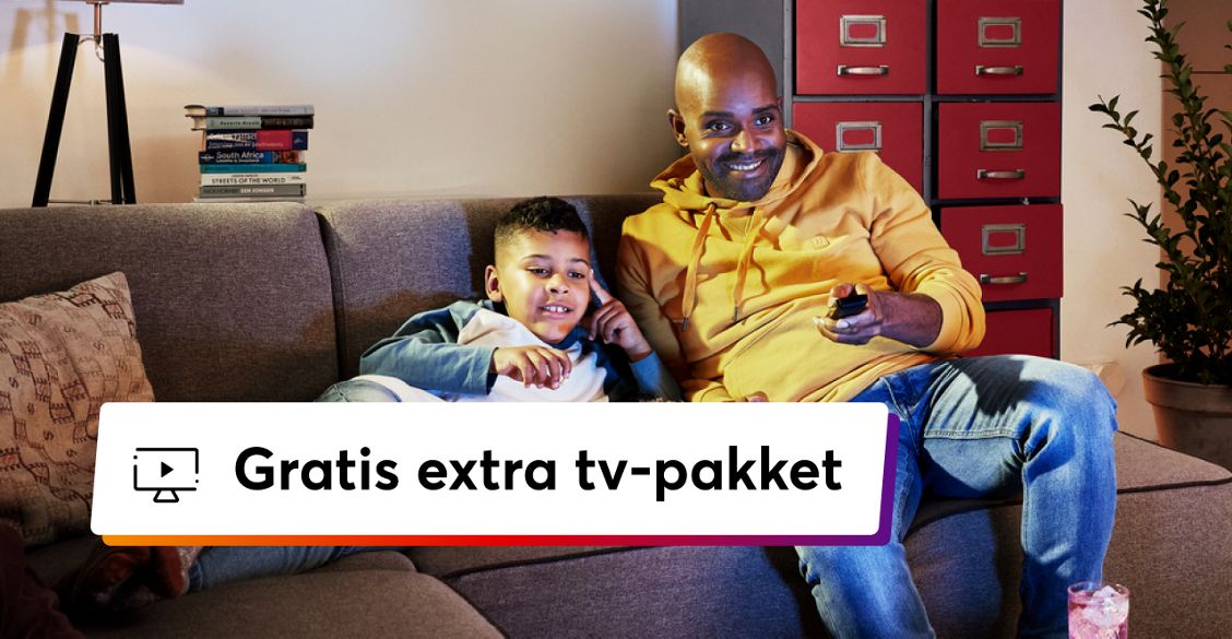 Gratis extra tv-pakket bij Ziggo