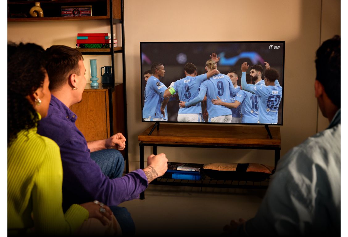 UEFA Europees voetbal kijken op groter scherm