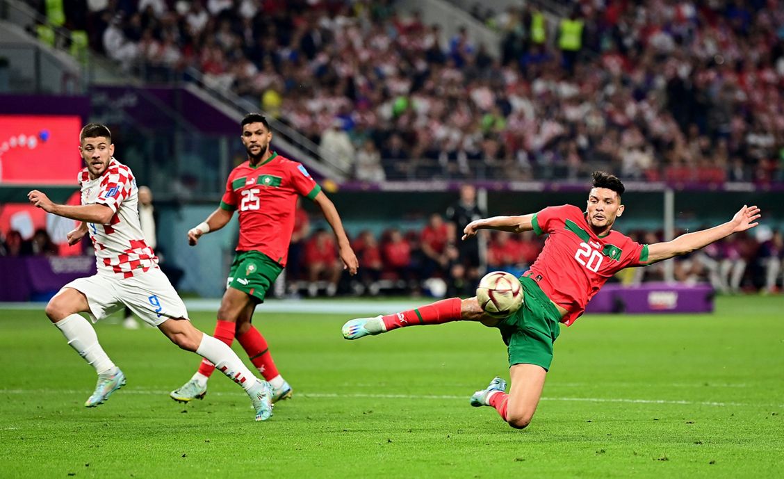 Marokko - Kroatië op het WK