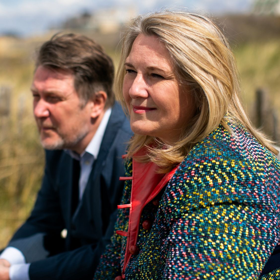 Een foto van Lieke en Richard Lamb