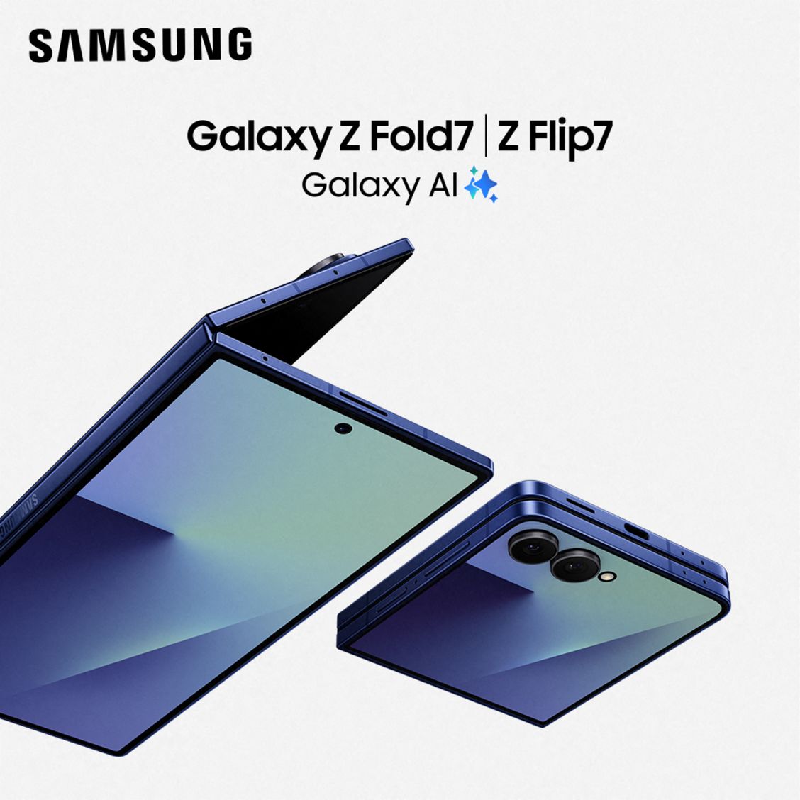Samsung Galaxy Z Flip7 en Fold7