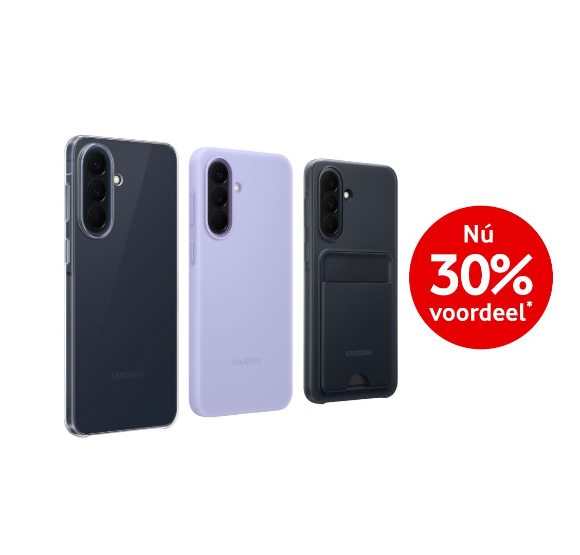 Nu 30% voordeel op Samsung cases