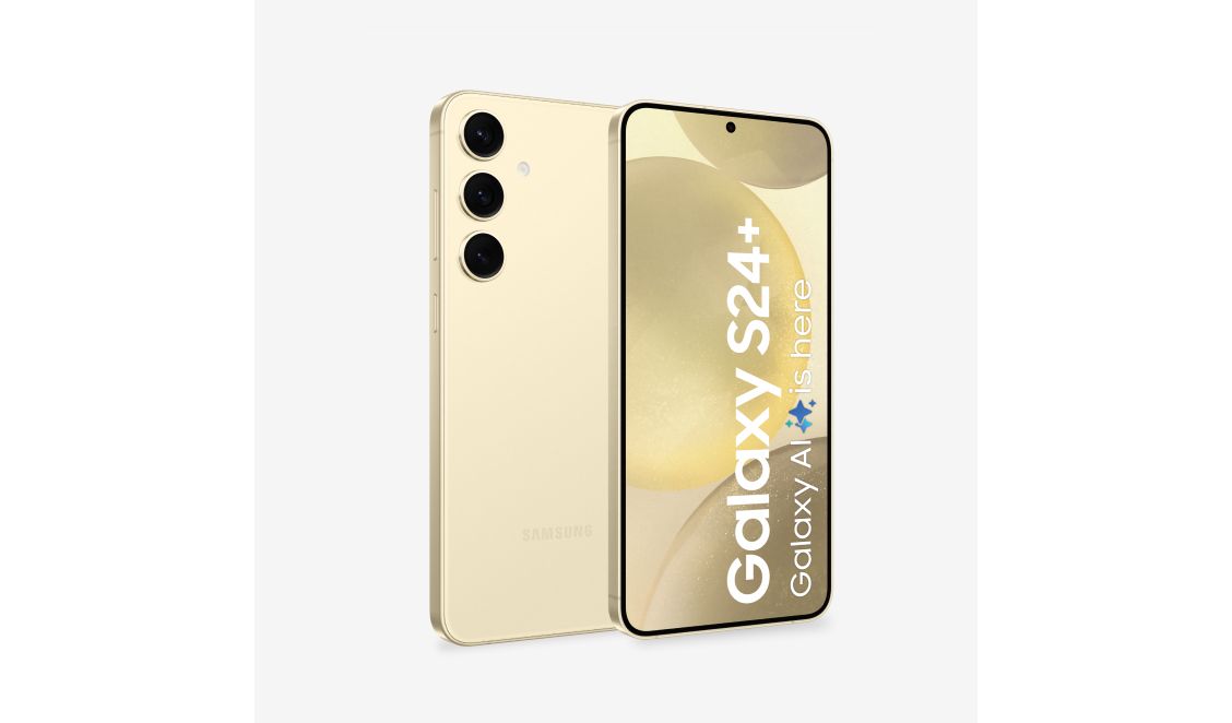 Samsung Galaxy S24 Plus voor- en achterkant