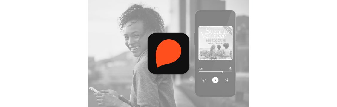 Storytel, eerste maand gratis.