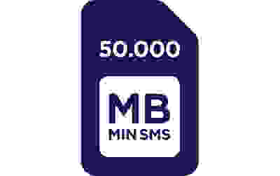 50.000 MB / MIN / SMS