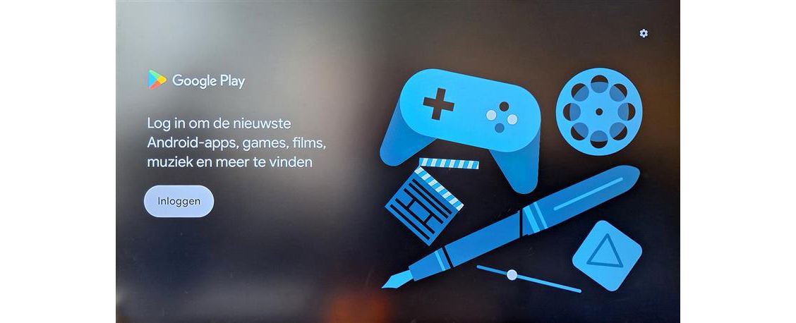 KPN TV+ Box Apps overzicht met Google Play Store app