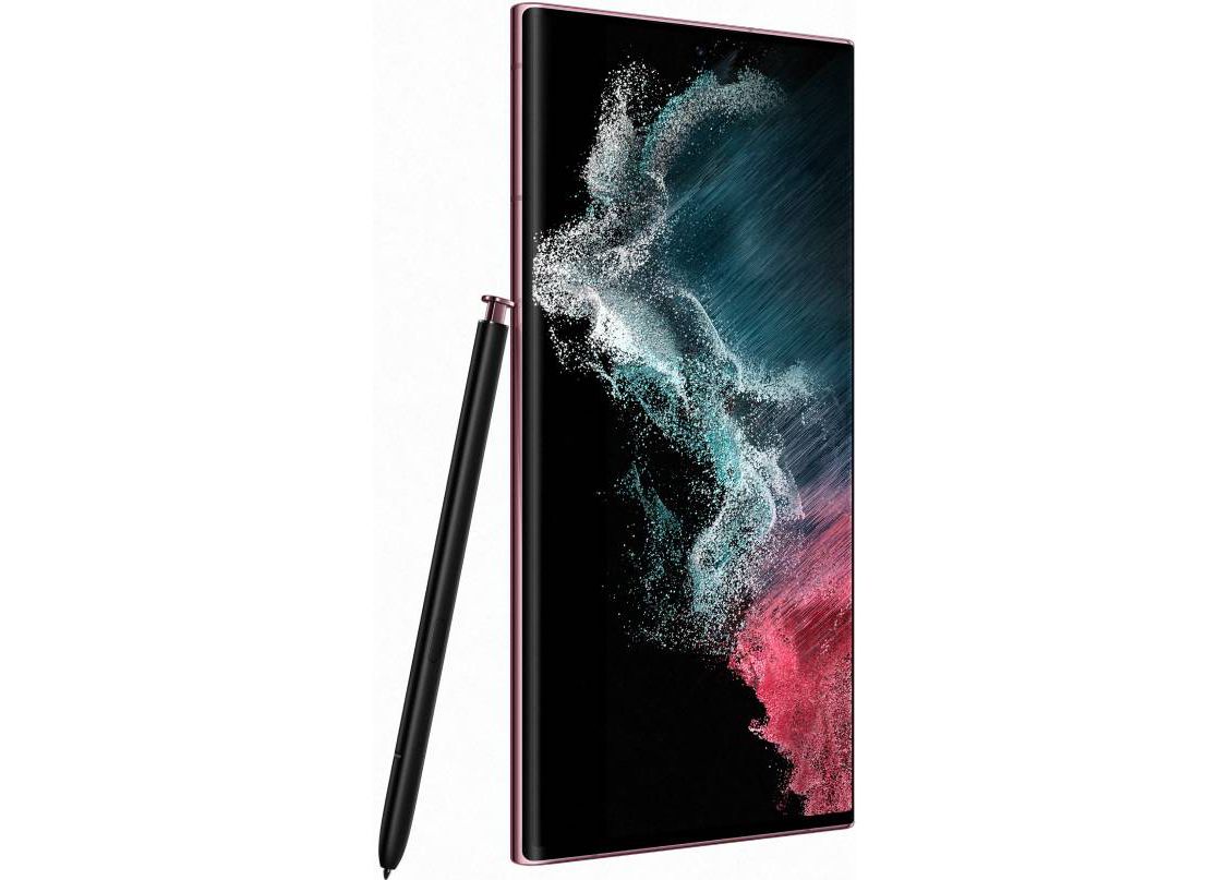 Samsung Galaxy S22 Ultra scherm en design