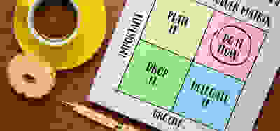 Eisenhower matrix voor het stellen van doelen en prioriteiten
