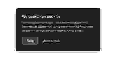 cookies notificatie
