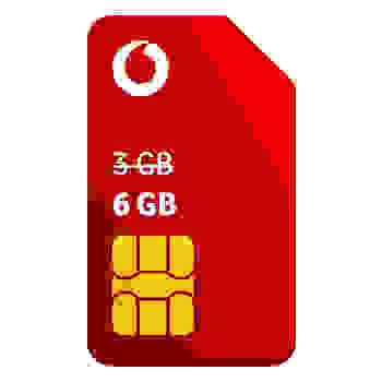 Vodafone 3 GB simkaart